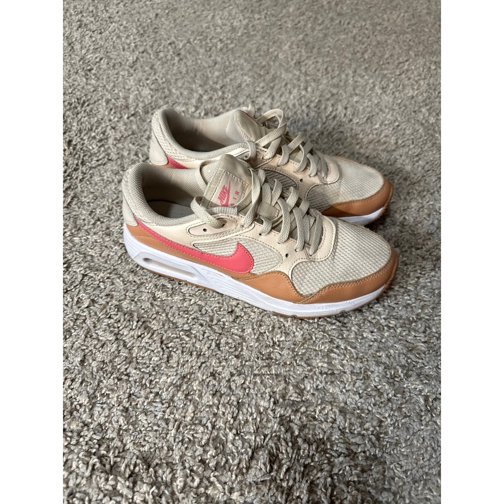 Nike Air Max SC Guava Ice Pink Glaze Beige Sneakers CW4554-200 Womens 8.5